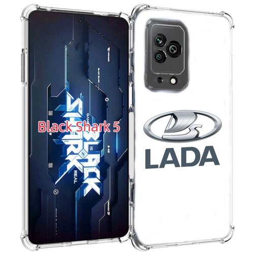 Чехол MyPads Lada-ваз-4 мужской для Xiaomi Black Shark 5 задняя-панель-накладка-бампер