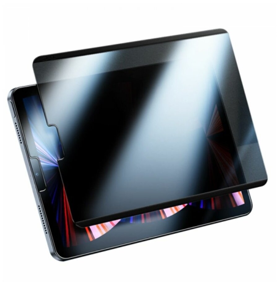 Съемная магнитная защитная пленка антишпион WiWU iPrivacy Magnetic Paper Like Protector для Apple iPad 10.2/10.5'' Black