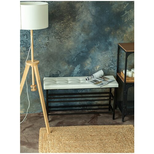 Обувница Лофт / Подставка для обуви/банкетка/ этажекрка для обуви/ пуф