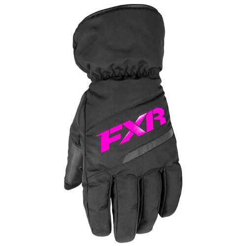 Перчатки FXR Octane с утеплителем Black/Fuchsia, S