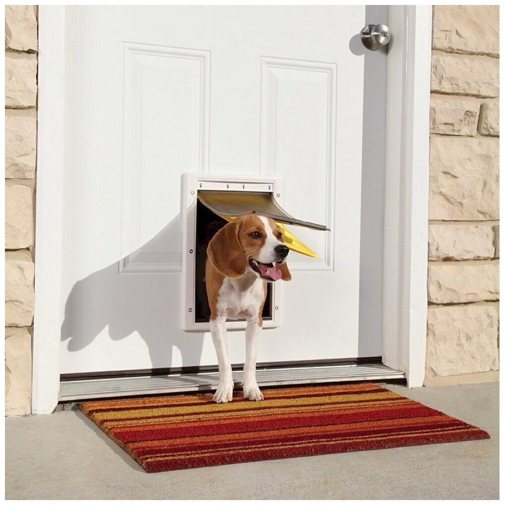 Дверца для собак и кошек PetSafe StayWell M утепленная 20 х 30 см (1 шт) - фотография № 5