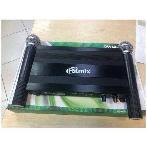 Ritmix Микрофон беспроводной Ritmix RWM-221 2шт 515000₽