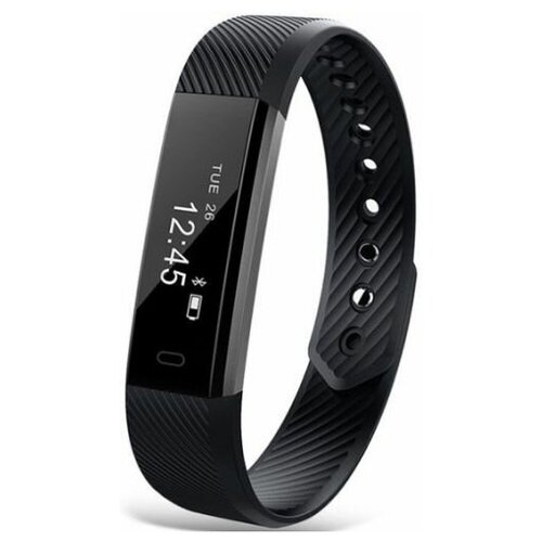 Часы Lime 115 black шагомер подсчет калорий будильник чёрный ремешок 122800₽