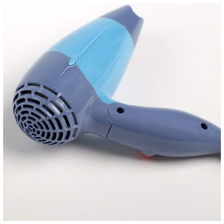Фен для волос Luazon Home LF-23, 800 Вт, 2 скорости, 1 температурный режим, голубой - фотография № 5