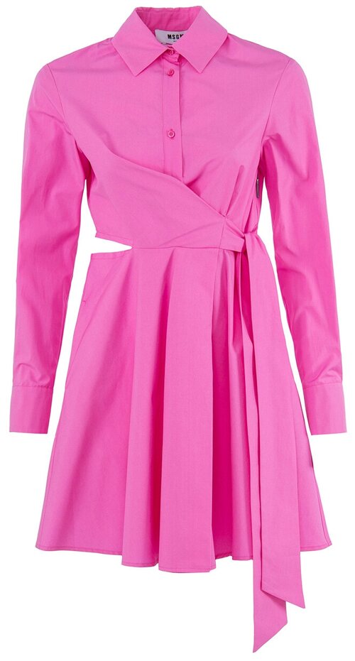 платье MSGM 3241MDA14 44 розовый