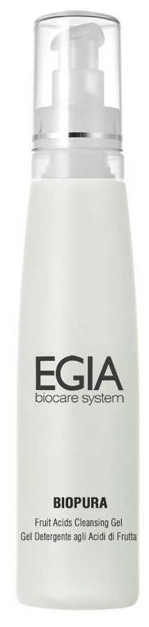 EGIA очищающий гель с фруктовыми кислотами Fruit Acids Cleansing Gel, 200 мл, 115 г