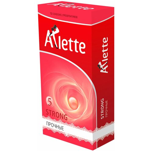 Купить Ультрапрочные презервативы Arlette Strong - 3 шт. (159307), бесцветный, натуральный латекс, Презервативы