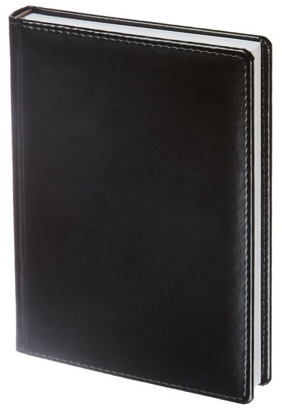 Ежедневник Attache «Каньон» (черный, А5, 143×210, 176л)