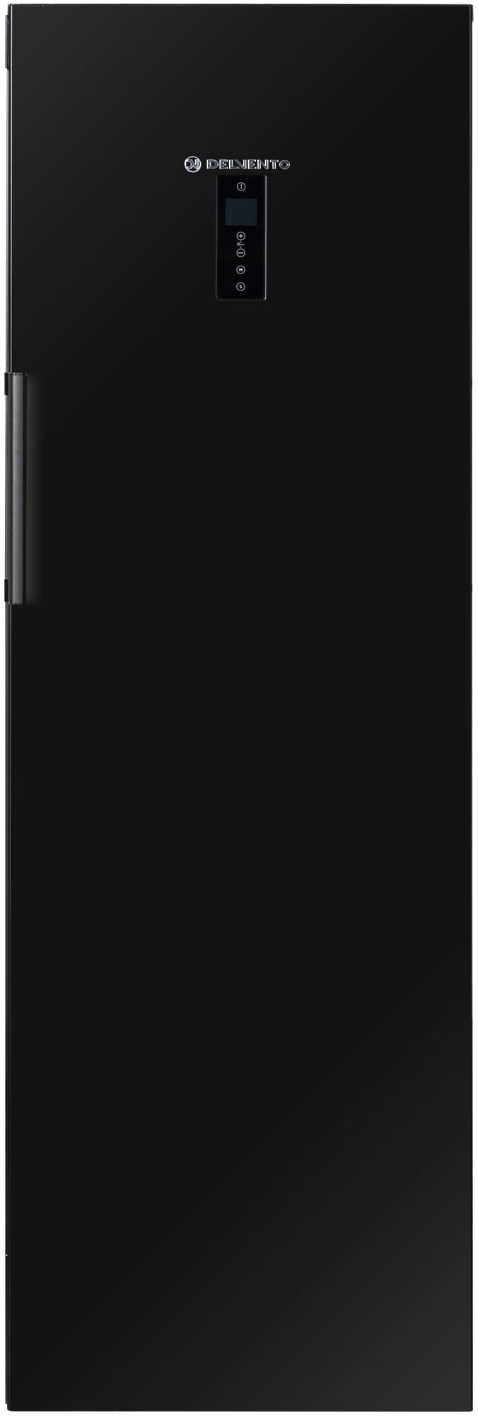 Вертикальный морозильный шкаф DELVENTO VB8301A+ Double Reliable 185 см, No Frost, двойной режим, LED дисплей, электронное управление, черный - фотография № 1