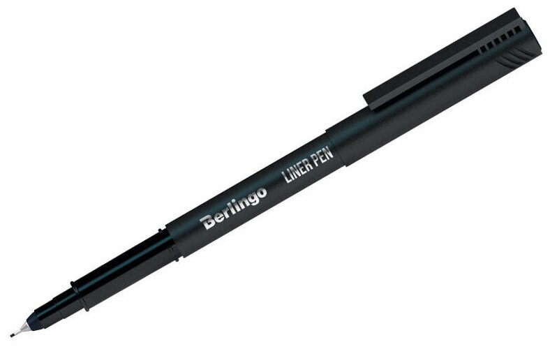 Ручка капиллярная Berlingo "Liner pen" чёрная 04мм