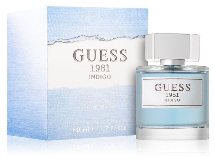 Женская туалетная вода Guess GUЕSS INDIGO, 50 мл