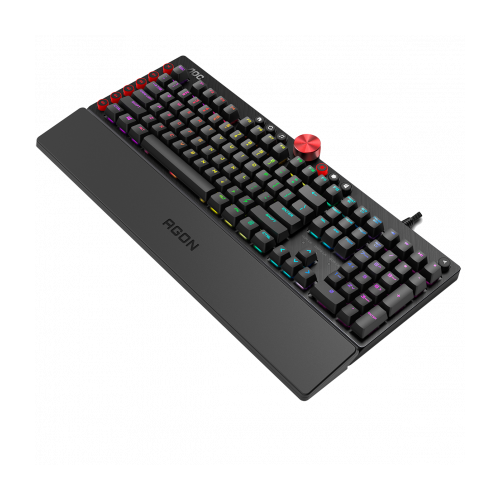 Механическая игровая клавиатура AOC AGK700 Red