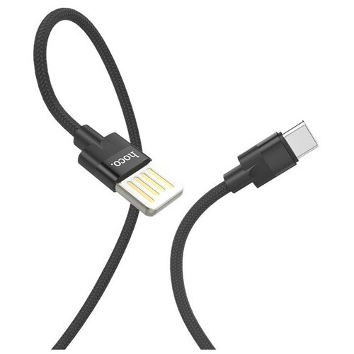 USB кабель Type-C Hoco U55 кабель micro usb hoco u55 1 2м 2 4a black нейлон