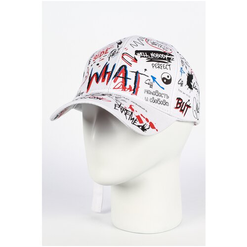 Бейсболка Shapka4you Надписи цвет Чёрный размер UNI