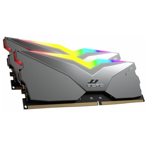 Модуль памяти OCPC Pista RGB DDR5 DIMM 4800Mhz PC-4800 CL40 - 32Gb Kit 2x16 MMPT2K32GD548C40T 1679800₽