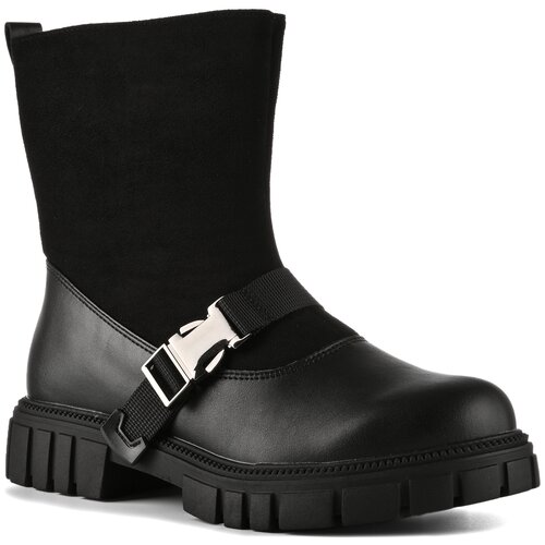 фото Полусапоги сказка, ж цвет черный, размер 36