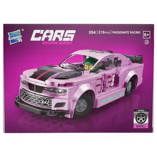 Лего машинка конструктор техник, гонка чемпионов 218 деталей