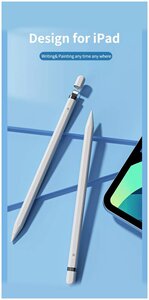 Фото Стилус WiWU Pencil L Palm Rejection Stylus Pen for iPad (after 2018) White