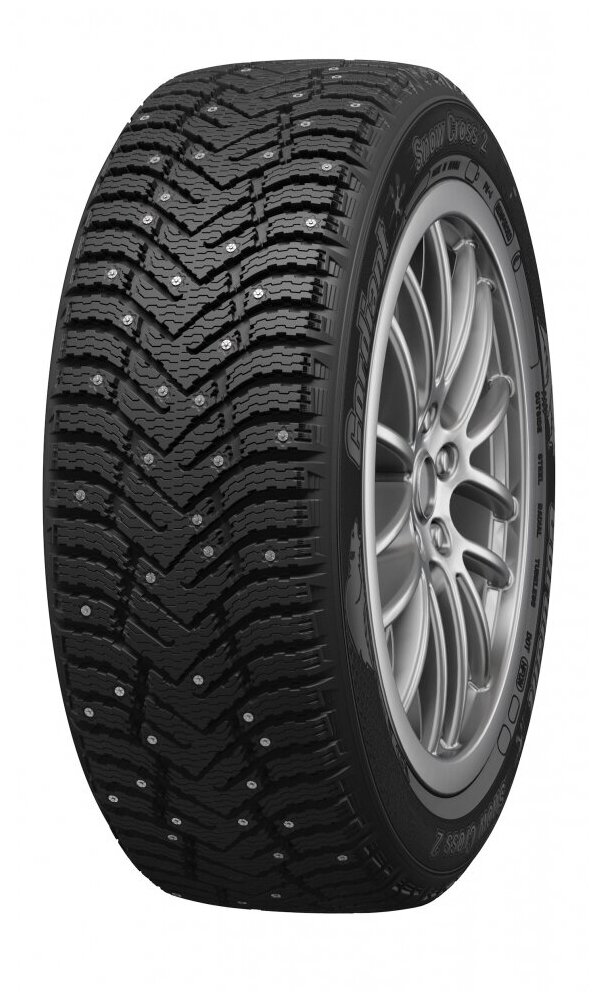 Автошина Cordiant 225/60 R17 Snow Cross 2 SUV 103T Шипы