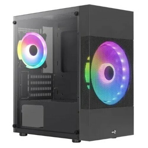 Компьютер Aerocool Atomic, Intel Core i5 9400, DDR4 16ГБ, SSD128+1ТБ, Intel UHD Graphics 630, Windows10 Pro