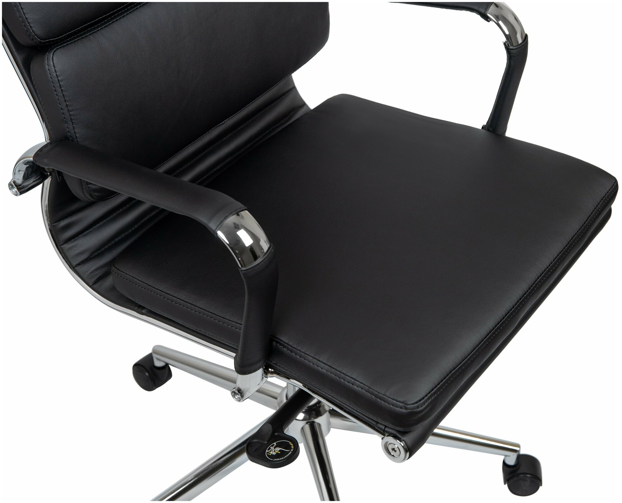 Офисное кресло для руководителей ARNOLD LMR-103F цвет черный - фотография № 5