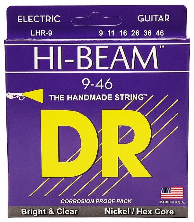 Струны для электрогитары DR LHR-9
