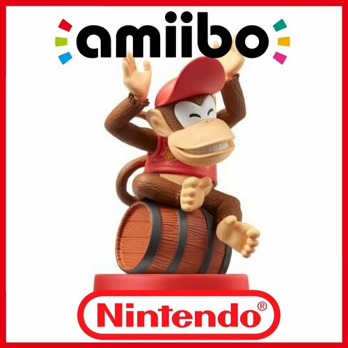 фото Amiibo: интерактивная фигурка дидди конг (diddy kong) (super mario collection)
