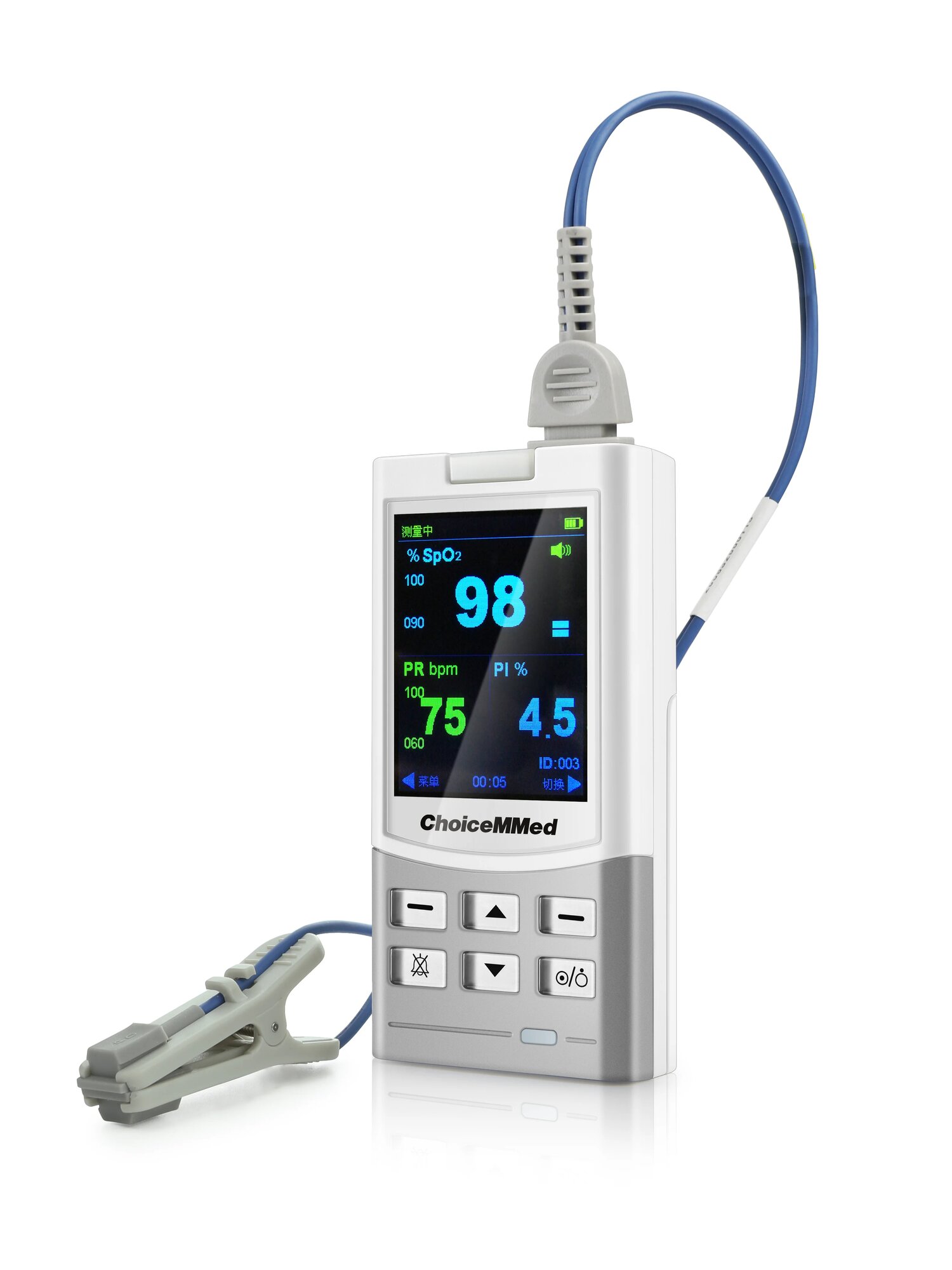 Портативный ветеринарный пульсоксиметр ChoiceMMed MD300M-V, white