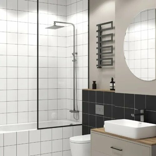 Плитка настенная Axima Вегас 20x20 см 1.04 м² матовая цвет белый