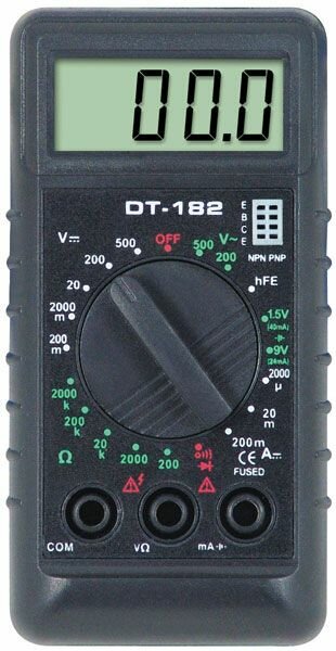 Мультиметр: DT-182