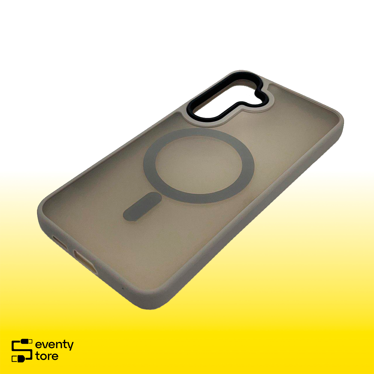 Чехол Grey Case, для Samsung S24+ , серый, матовый, с поддержкой MagSafe — фото 1