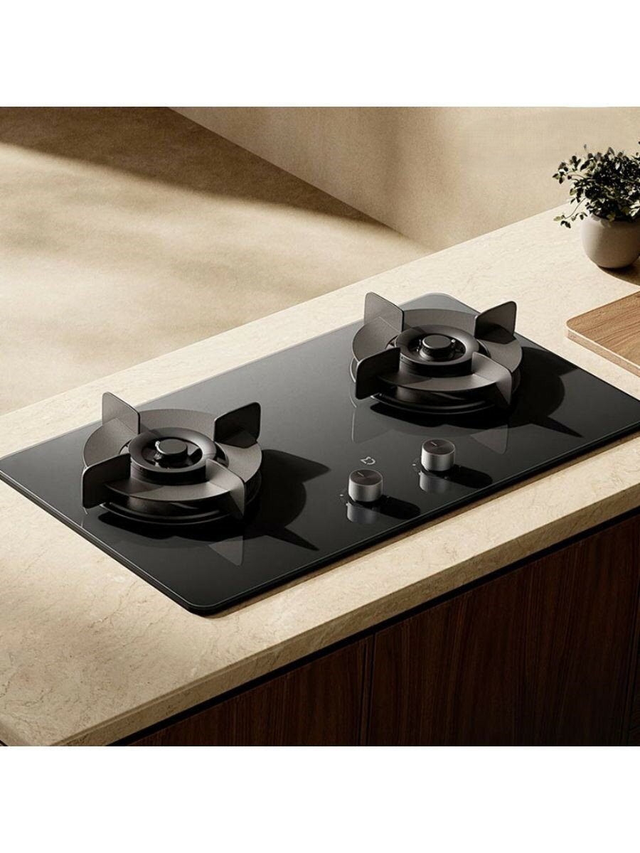 Изображение Умная встраиваемая газовая плита Xiaomi Mijia Smart Gas Stove S2 (JZT-MJ05A)