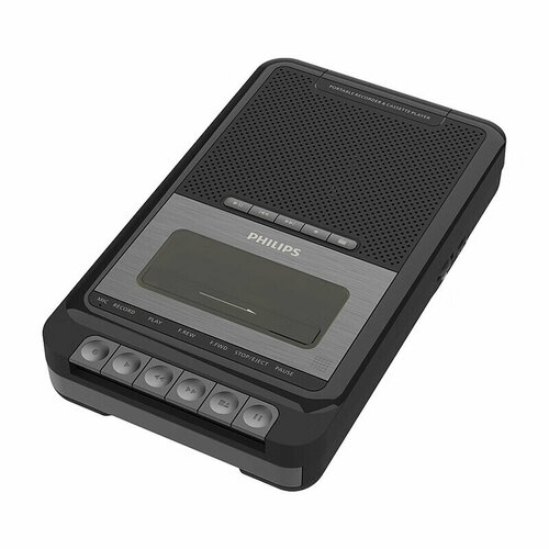 Магнитола Philips TAR5109 кассетный проигрыватель с USB-портом black 11881₽