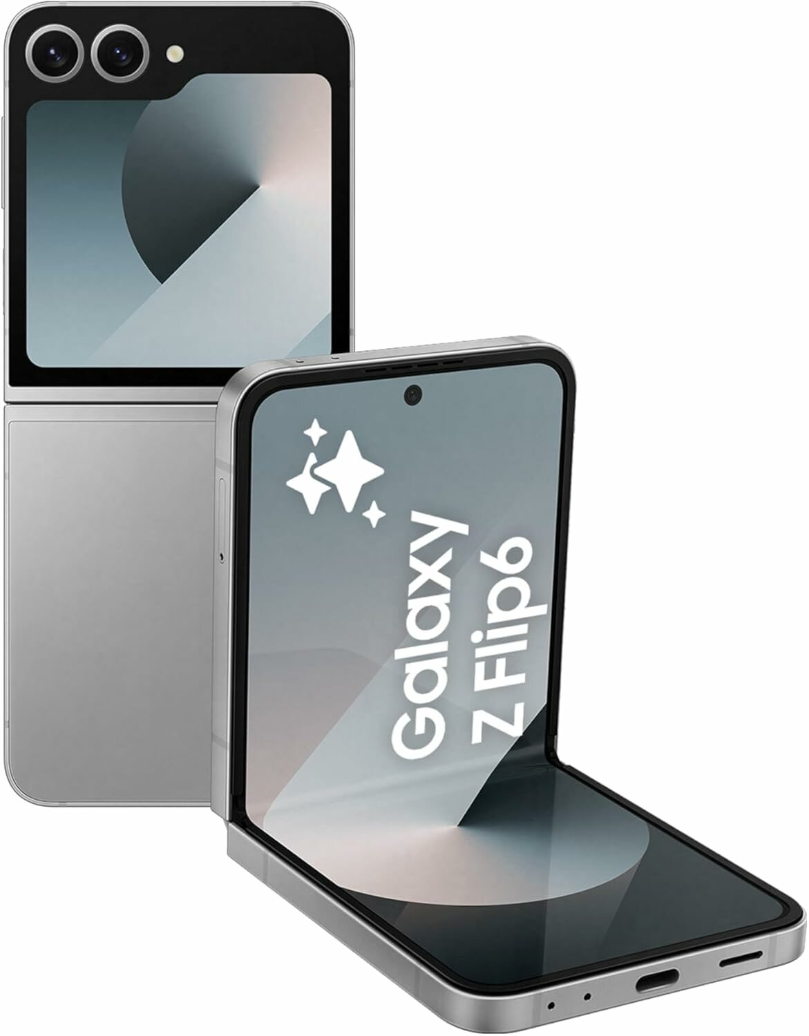 Смартфон Samsung Galaxy Z Flip6 12/512 ГБ, Dual: nano SIM + eSIM, серый — фото 1
