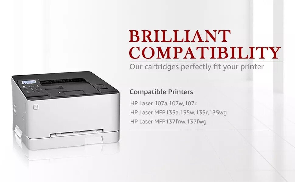 Картридж увеличенной емкости HP W1106A XXL(5 000 стр.) для HP Laser 107a, 107r, 107w, 135a, 135r, 135w, 137fnw — фото 1