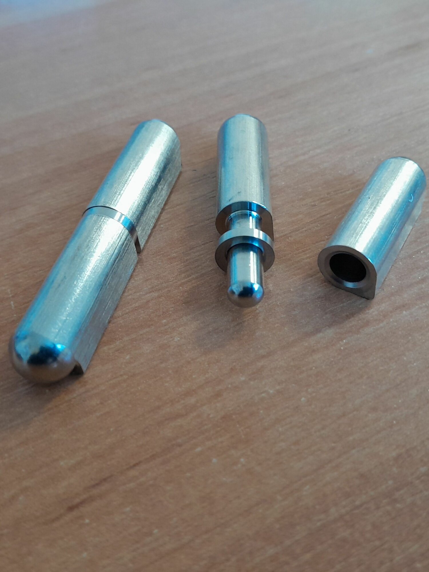 Петля приварная из нержавеющей стали А2, каплевидная, сатин, 60 мм, 1 шт