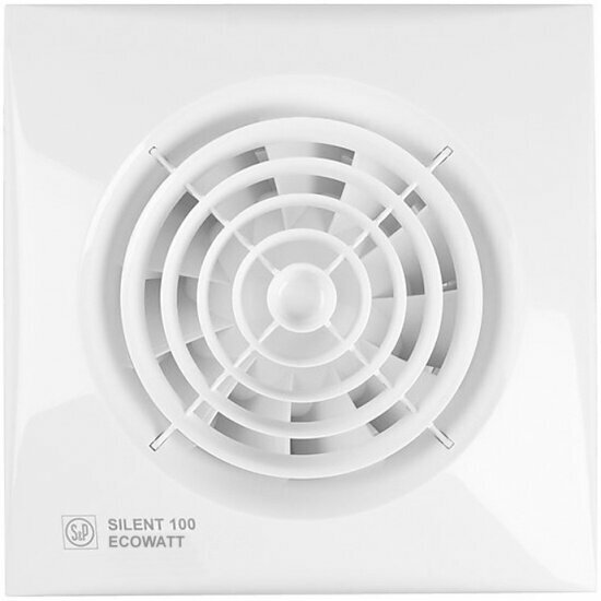 Вентилятор вытяжной Soler&palau Soler & Palau SILENT-100 CHZ ECOWATT