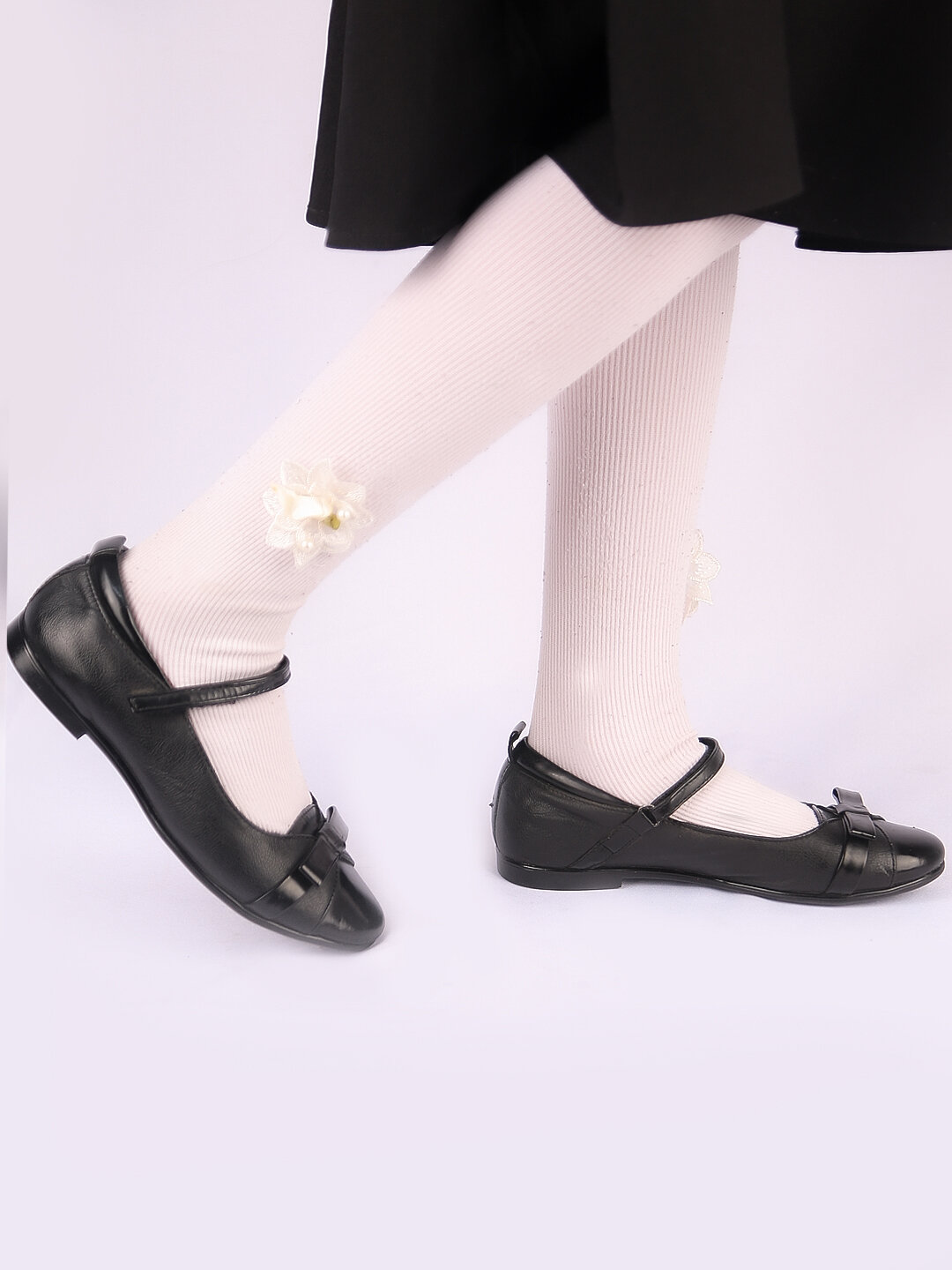 Балетки KFK SHKOLNI, размер 28, , черный — фото 1