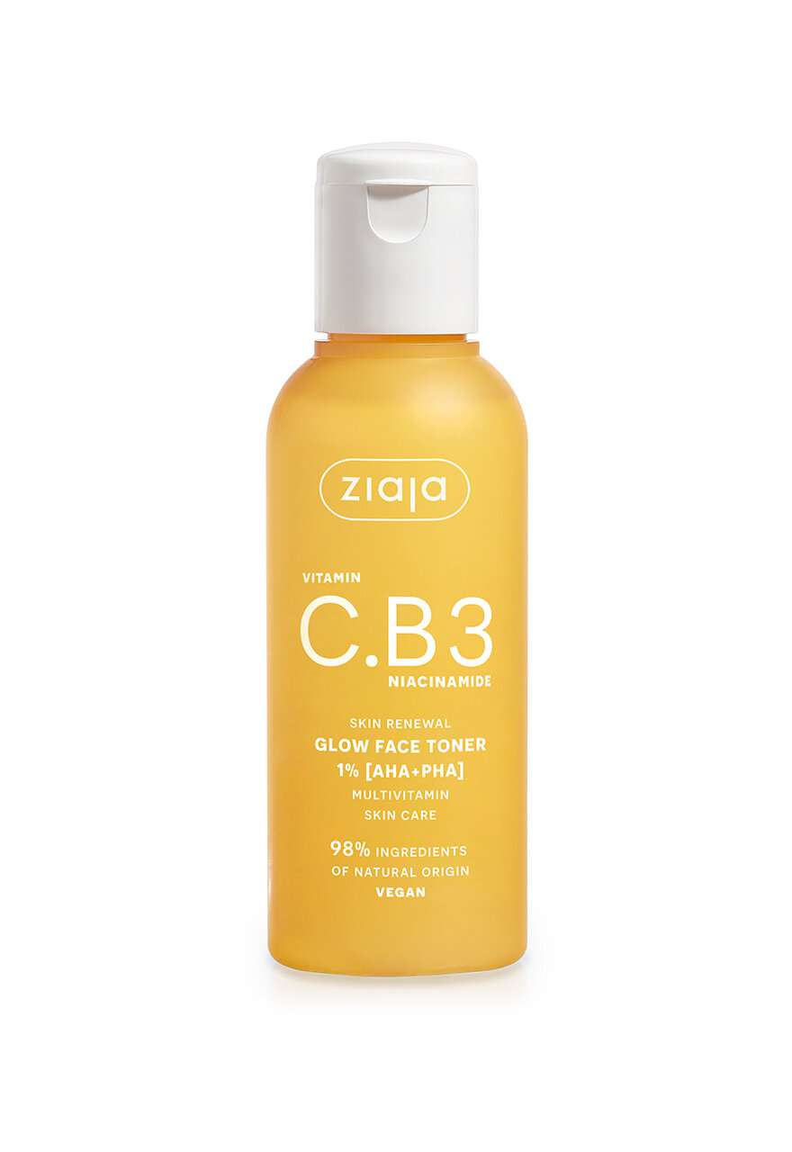 Ziaja Тоник для лица 1% [AHA+PHA], Vitamin C. B3 Niacinamid, 120 мл