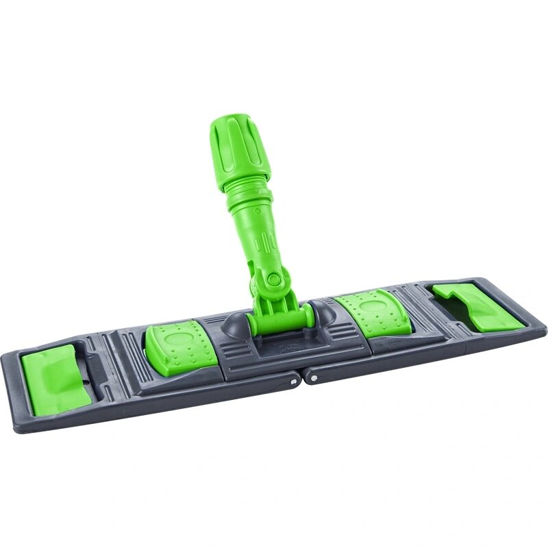 Держатель МОПа универс. пластик 40х11см т. серый/зеленый NPK195