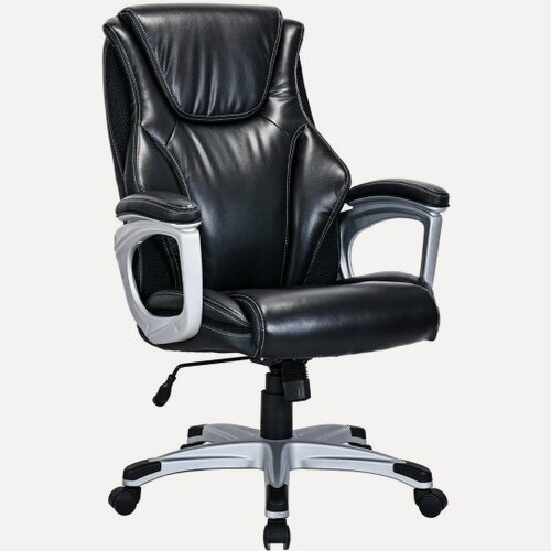 Изображение товара Кресло Brabix PREMIUM "Credo EX-587", рециклированная кожа, черное, 532977