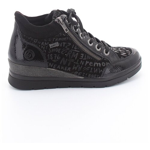 фото Ботинки remonte женские демисезонные, размер 37, цвет черный, артикул r0773-03