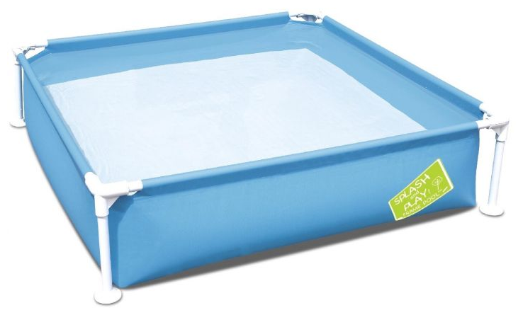 Детский каркасный бассейн Bestway 56217 (122х122х30.5 см) Blue - фотография № 1
