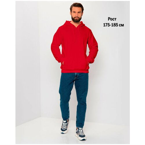 фото Толстовка modern, размер 54;56, красный