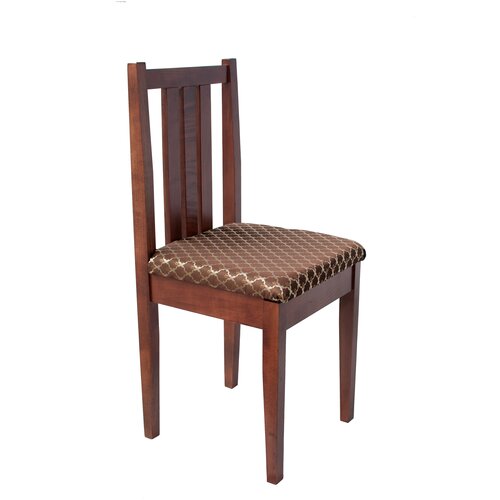 Деревянный стул для кухни из массива бука Ника 1 шт., цвет белый