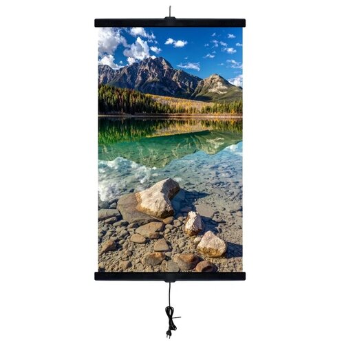 Инфракрасный настенный обогреватель - картина Альпы мощность 400 Вт размер 57х100х01 см 149900₽