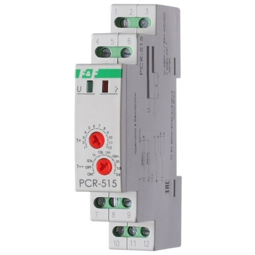 Реле времени F&F PCR-515, EA02.001.006