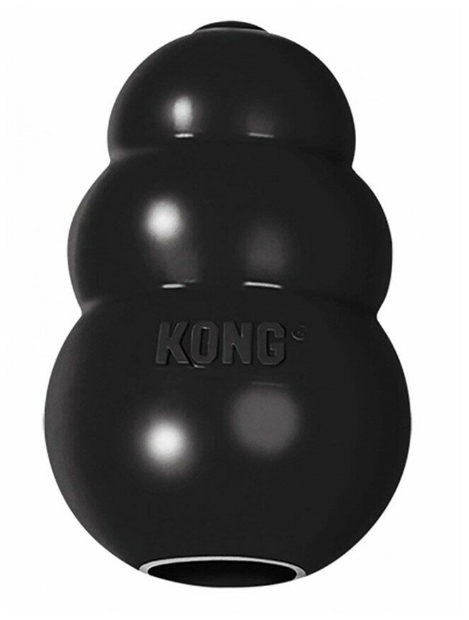 KONG Extreme игрушка для собак конг M очень прочная средняя 8х6 см - фотография № 19