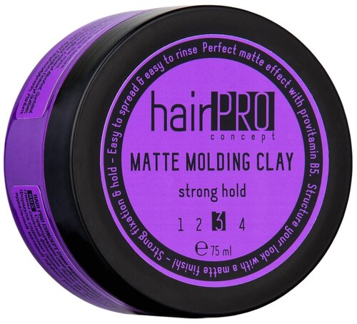 Глина моделирующая сильной фиксации, 75 мл HAIR PRO CONCEPT