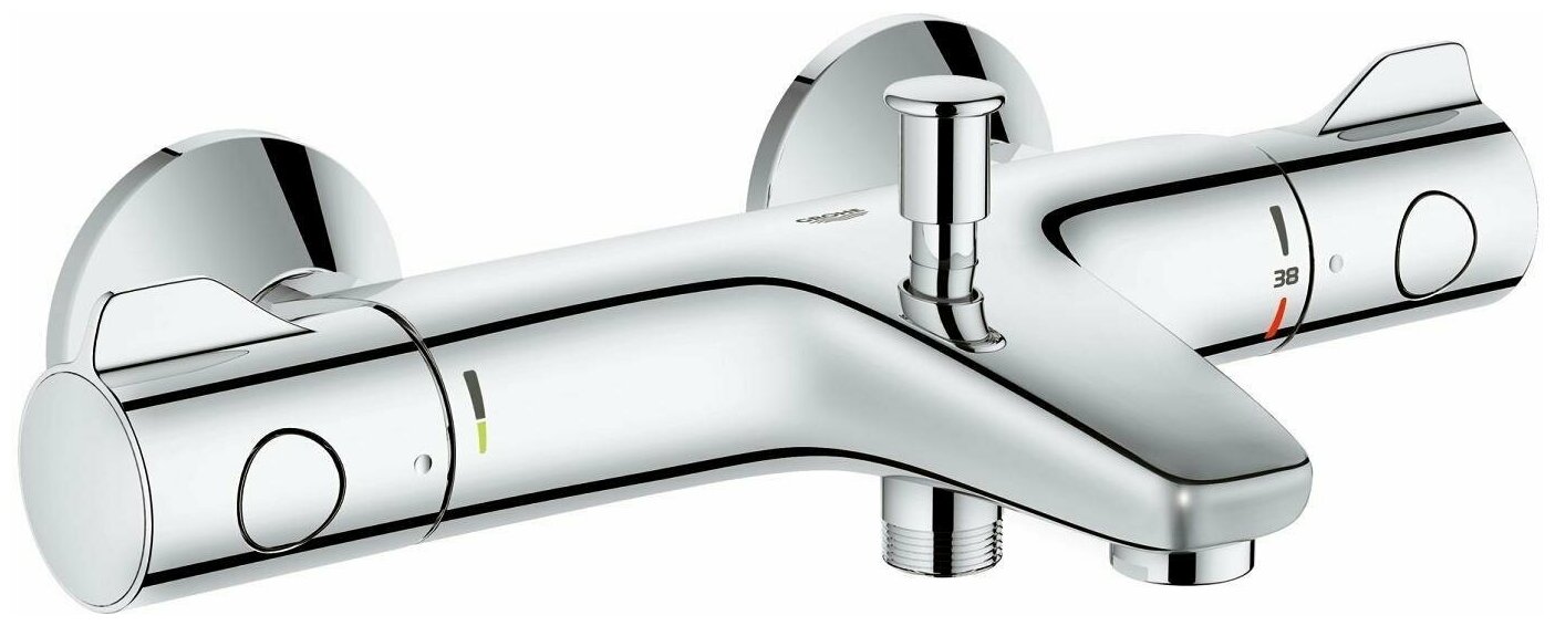 Термостат для ванны Grohe Grohtherm 800 с душевым гарнитуром - фотография № 5